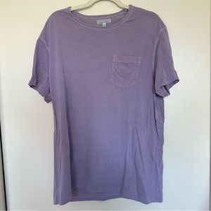 Wallace & Barnes Light Purple Pocket Tee